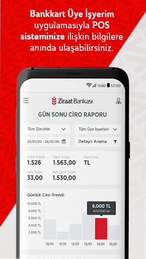 Bankkart Üye İşyerim ekran görüntüsü