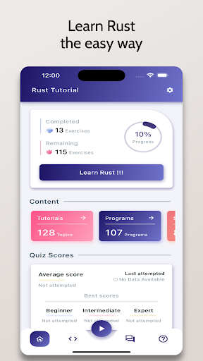 Learn Rust - OnePercentust ekran görüntüsü