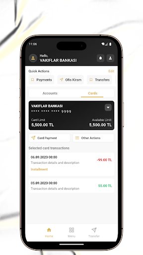 Vakıflar Mobil ekran görüntüsü