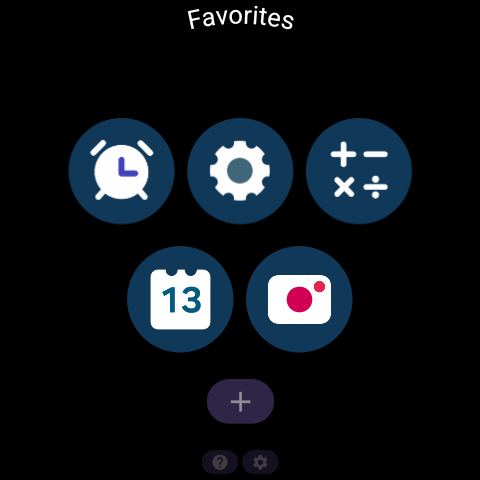 Favorite Applications ekran görüntüsü