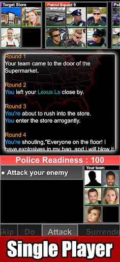 Crime Life Simulator -Text GTA ekran görüntüsü