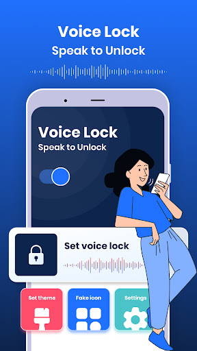 Voice Lock : Speak to Unlock ekran görüntüsü