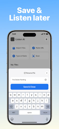 ListenMe - Text to Speech ekran görüntüsü
