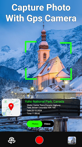 Camera geotag & location stamp ekran görüntüsü