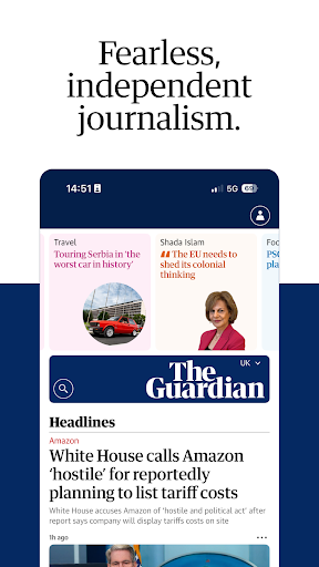 The Guardian - UK & World News ekran görüntüsü
