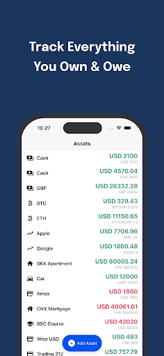 Net Worth Tracker & Analytics ekran görüntüsü