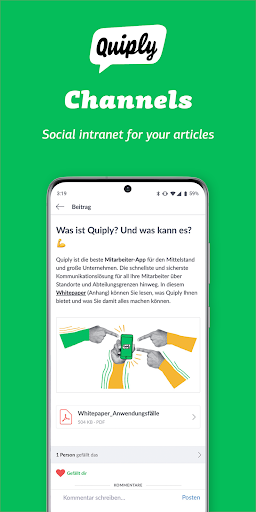 Quiply - Employee BETA ekran görüntüsü