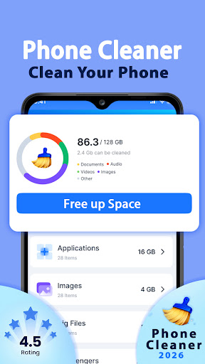 Telefon ve Dosya Temizleyici ekran görüntüsü