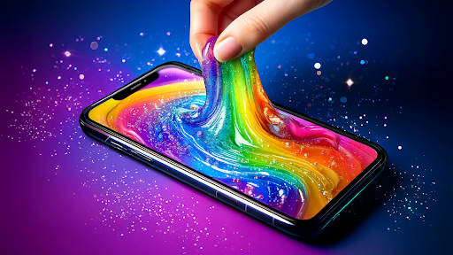 Super Slime Simulator: DIY Art ekran görüntüsü