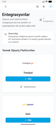 KuzeyPOS ekran görüntüsü