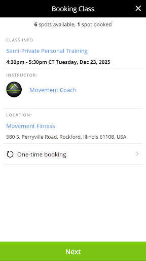 Movement Fitness ekran görüntüsü