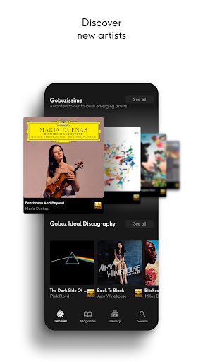 Qobuz: Music & Editorial ekran görüntüsü