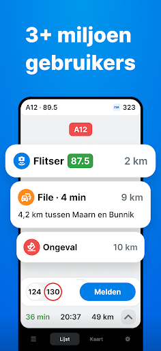 Flitsmeister ekran görüntüsü