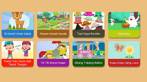 Video Lagu Anak Anak Indonesia ekran görüntüsü