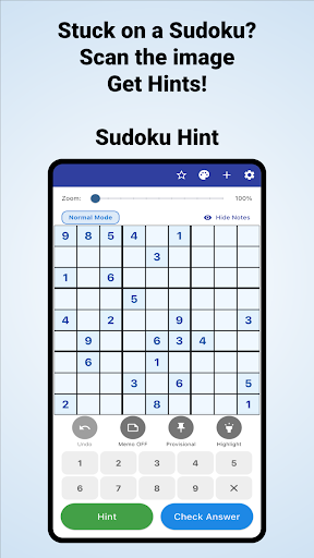 Sudoku Hint -Scan and Solve ekran görüntüsü