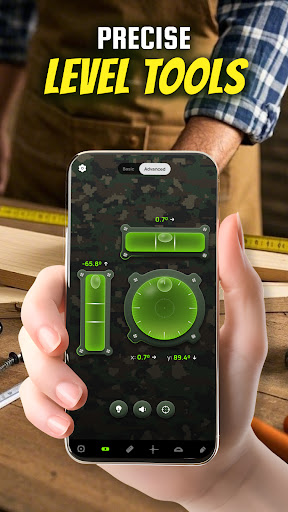 Level Tool: Bubble Leveler Pro ekran görüntüsü