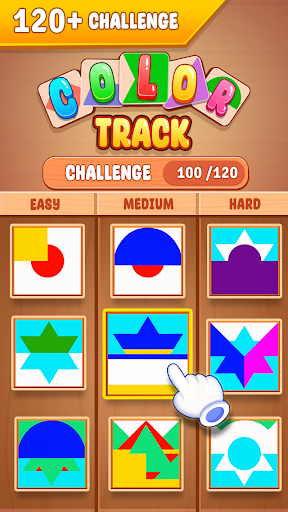 Color Track - Logic, IQ Puzzle ekran görüntüsü