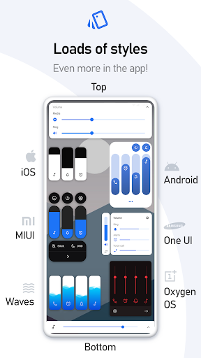 Volume Styles - Özelleştirme ekran görüntüsü