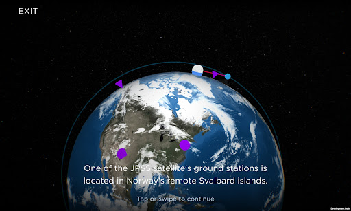 WeatherSats AR ekran görüntüsü