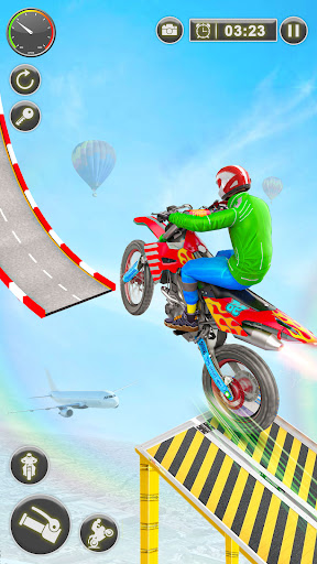Bike Stunts Master Bike Games ekran görüntüsü