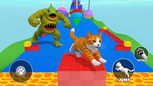Parkour Run: Animal Obby ekran görüntüsü