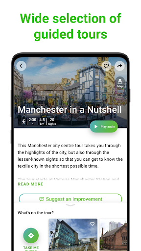 Manchester SmartGuide ekran görüntüsü