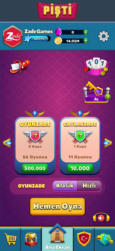 Pişti Zade Games ekran görüntüsü