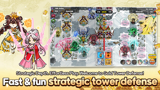 Gold tower defence M ekran görüntüsü