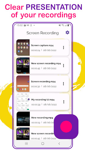 Screen Recorder: Capture Video ekran görüntüsü