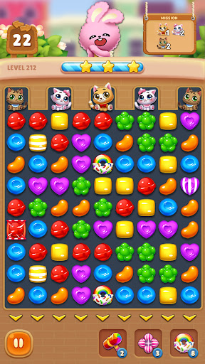 Candy Friends : Match 3 Puzzle ekran görüntüsü