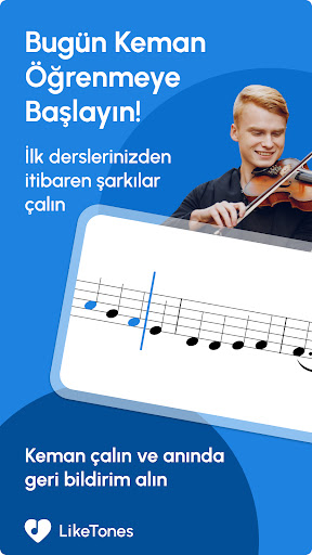 Keman Öğren LikeTones ekran görüntüsü