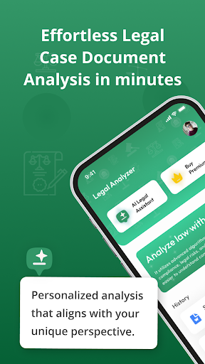 AI Legal Case Analyzer ekran görüntüsü