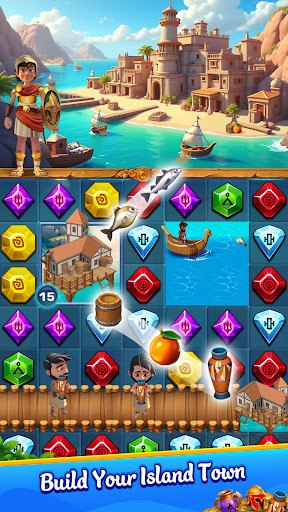 Jewel Ancient 3: Atlantis ekran görüntüsü