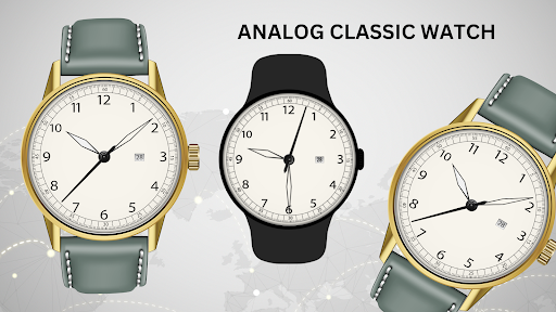 Analog Classic Watch Face ekran görüntüsü