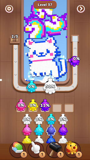 Pixel Crush:Color puzzle ekran görüntüsü