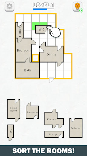 Room Sort - Floor Plan Game ekran görüntüsü