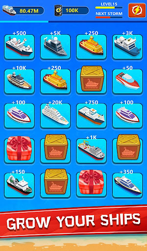 Merge Ship - Idle Tycoon Game ekran görüntüsü
