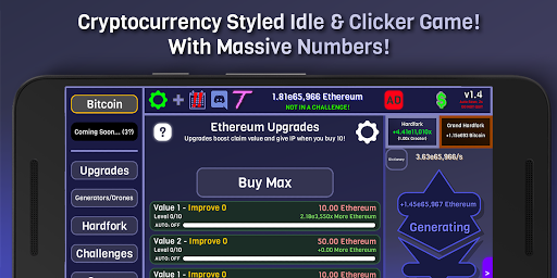 CryptoClickers: Crypto Idle Ga ekran görüntüsü