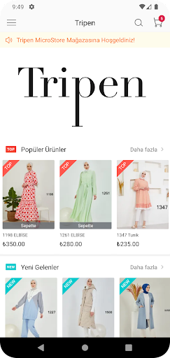 Tripen ekran görüntüsü