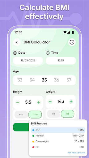 Blood Pressure Log App ekran görüntüsü