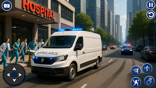 Ambulans Sürüş Simülatörü 3D ekran görüntüsü