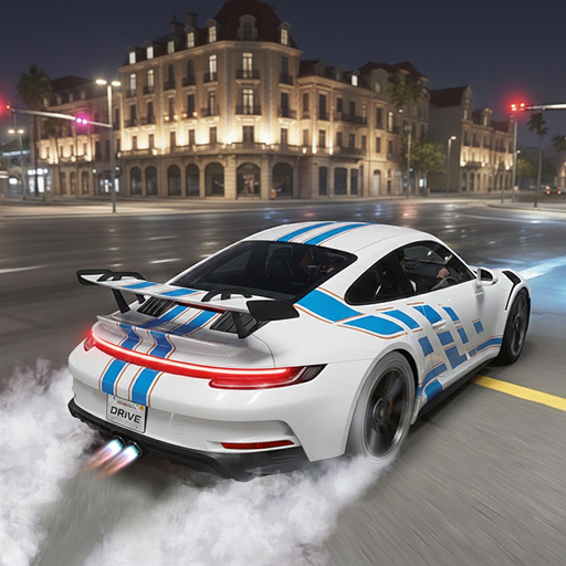Car Racing: Midnight Drifting