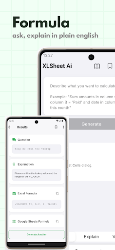 XLSheet AI : Formula & Editor ekran görüntüsü