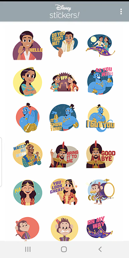 Disney Stickers: Aladdin ekran görüntüsü