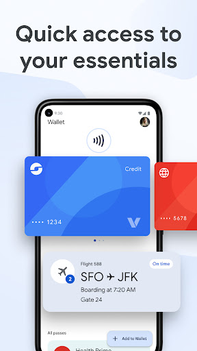 Google Wallet ekran görüntüsü