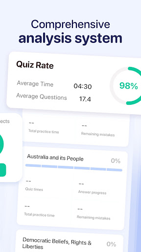 AU Citizenship Test 2026 ekran görüntüsü
