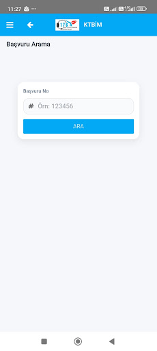 KTBİM CRM ekran görüntüsü