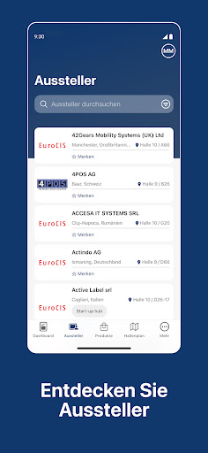 EuroCIS ekran görüntüsü