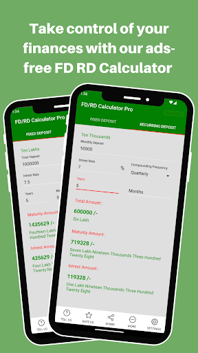 FD RD Calculator ekran görüntüsü