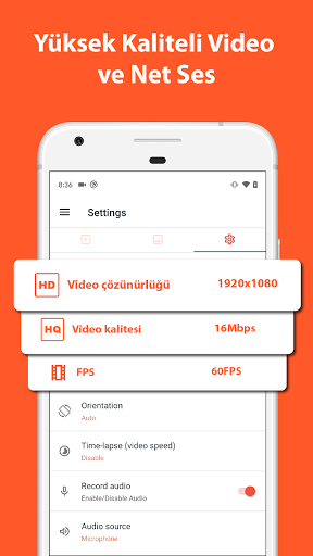 Ekran Kaydedici - AZ Recorder ekran görüntüsü